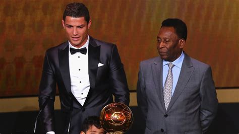 Pele refuses to acknowledge Cristiano Ronaldo and Lionel Messi breaking his goal-scoring records ...