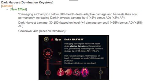 New Dark Harvest on PBE, possible new Rune choice? : r/JhinMains