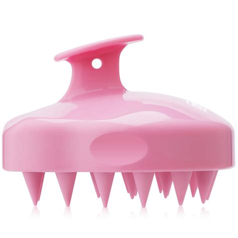 Buy FREATECH Hair Scalp Massager Shampoo Brush with Soft Silicone Bristles for Scalp Care and ...
