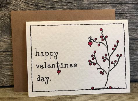 Watercolor Valentine Cards - Etsy