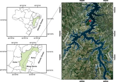 Location map of the São Francisco River Hydrographic Basin (left) and... | Download Scientific ...