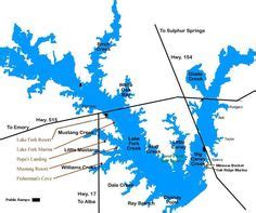 Topographical Fishing Map of Toledo Bend Reservior - with GPS Hotspots ...