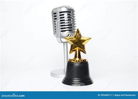 Best Singer Award stock image. Image of successful, record - 299480211