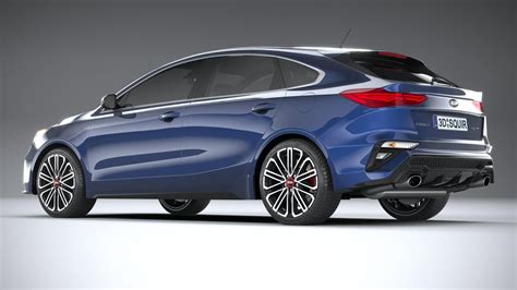 Kia Forte GT Hatchback 2021 - 3D Model by SQUIR