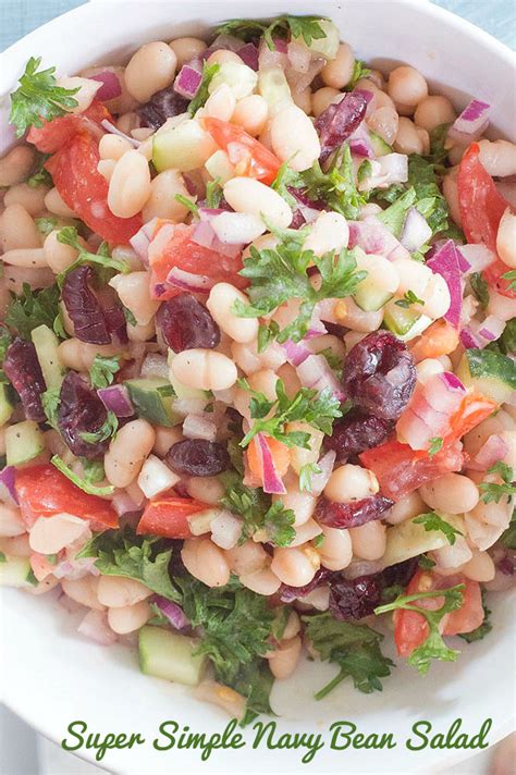 Navy Beans Salad Recipe (Vegan) | Healing Tomato Recipes