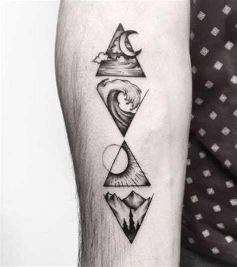 Pin by Elizabeth Moore on Tattoos | Elements tattoo, Alchemy tattoo, Triangle tattoos