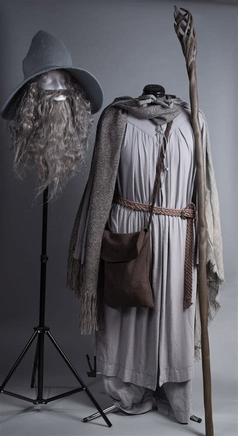 Gandalf Costume Gandalf the Grey, Mithrandir, Wizard Costume, Hobbit ...