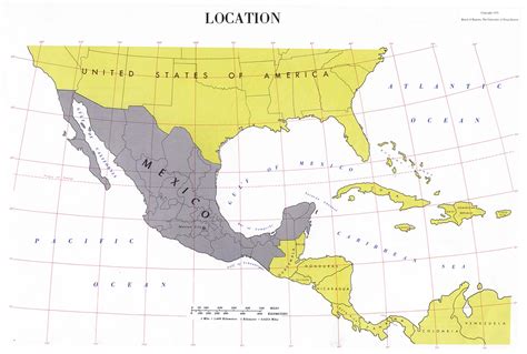 Ubicación de México - Tamaño completo | Gifex