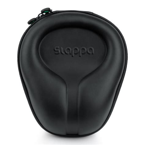 Hard Case for Full Size Foldable Headphones Black – SL-HP-BLK – Slappa