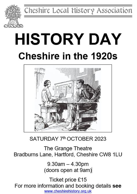 Cheshire History Day | The Grange Theatre