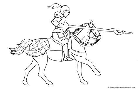 Jousting Drawing at GetDrawings | Free download