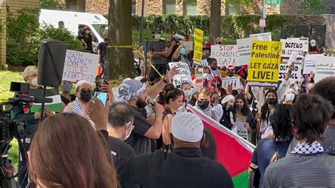 Anti-Israel protest erupts at Israeli embassy in DC | Fox News