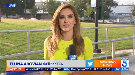 KTLA 5 News Reporter Ellina Abovian Live Coverage of Armenian American Museum Groundbreaking ...