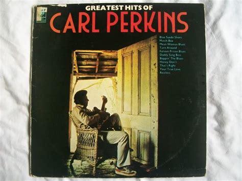 CARL PERKINS Greatest Hits of Carl Perkins LP 1977: Amazon.co.uk: CDs & Vinyl