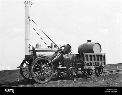 George Stephenson Rocket Locomotive / Rocket was designed by robert ...