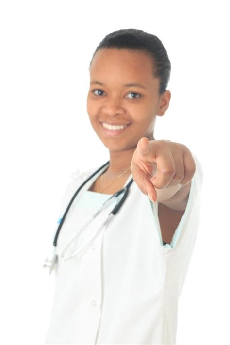 African American Doctor Nurse Black Stethoscope Stock Photos - Image: 23988723