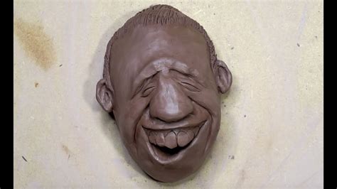 Amazing Ceramic Art - How to make a smiling face - Clay Sculpting - YouTube