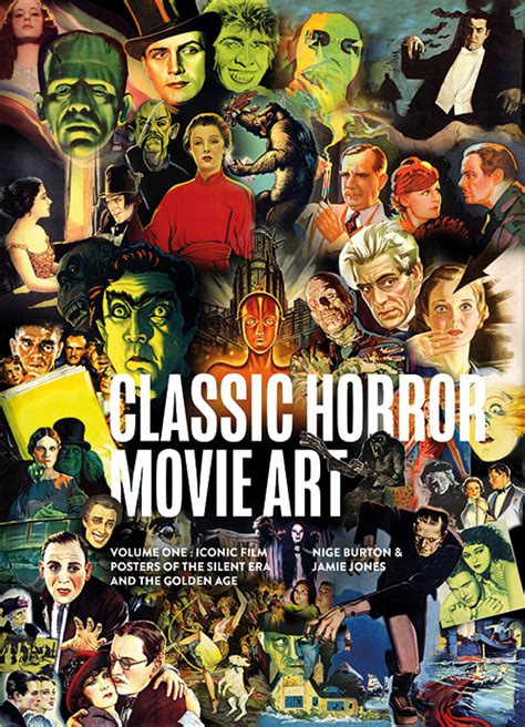 Classic Horror Movie Art Vol 1: Silent Era & Golden Age Signed + Art Print - Classic Monsters Shop