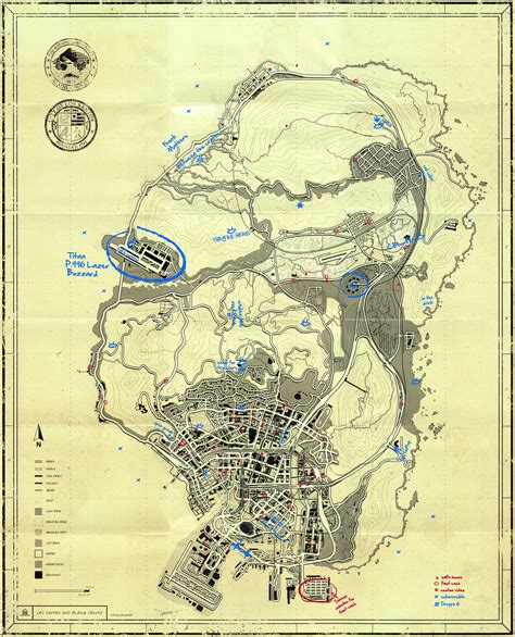 Uncover Secrets with the T.P.E Blueprint Map - GTA 5 Wiki Guide