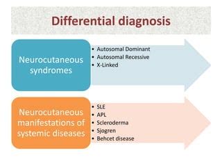 Neurocutaneous disorders | PPT