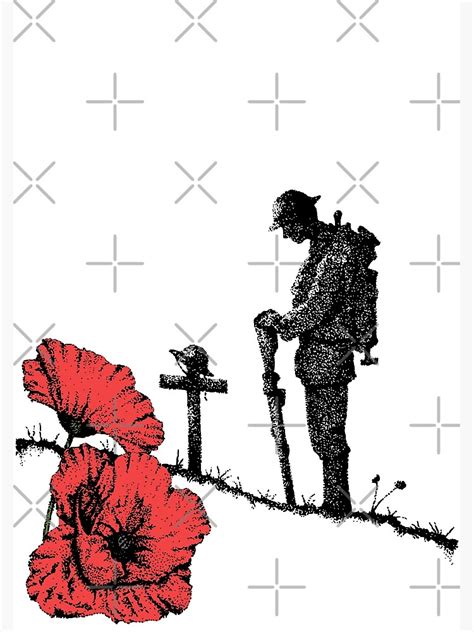 "Lest We Forget - Poppy Day" Poster for Sale by sirglennbo | Redbubble