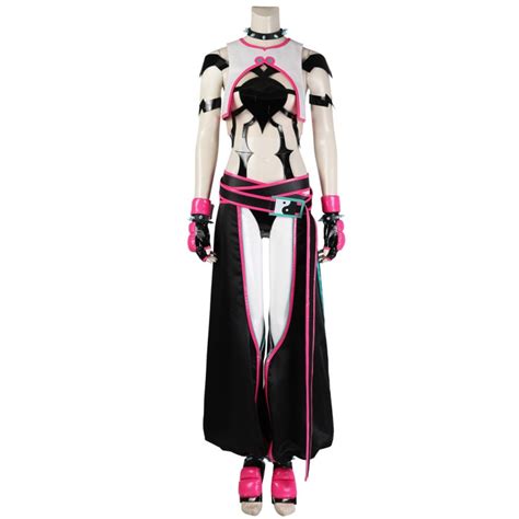 Juri Cosplay Suit Game Street Fighter 6 Costumes Halloween Outfits ...