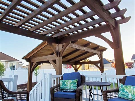 Pergola Pavilion - Notched