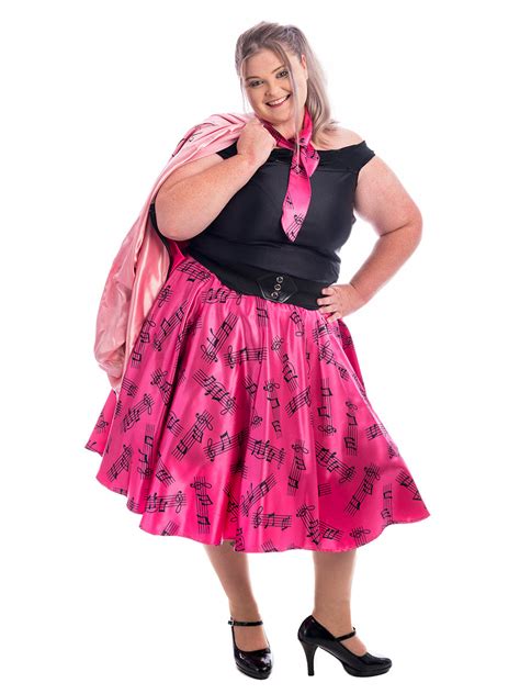 Pink Lady Plus Size Costume