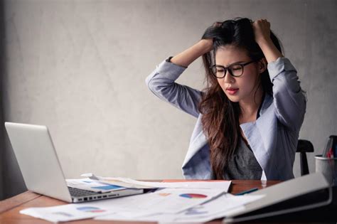 Free Stock Photo of Stressed business woman working | Download Free ...