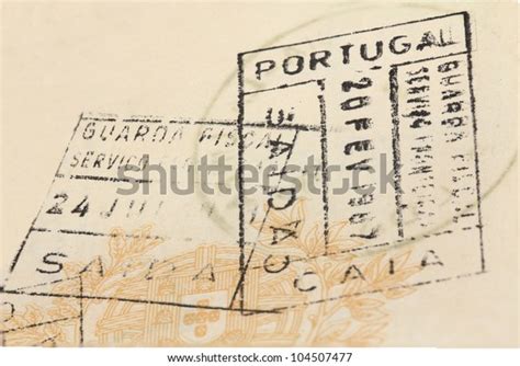 Old Passport Stamps Europe Stock Photo 104507477 | Shutterstock