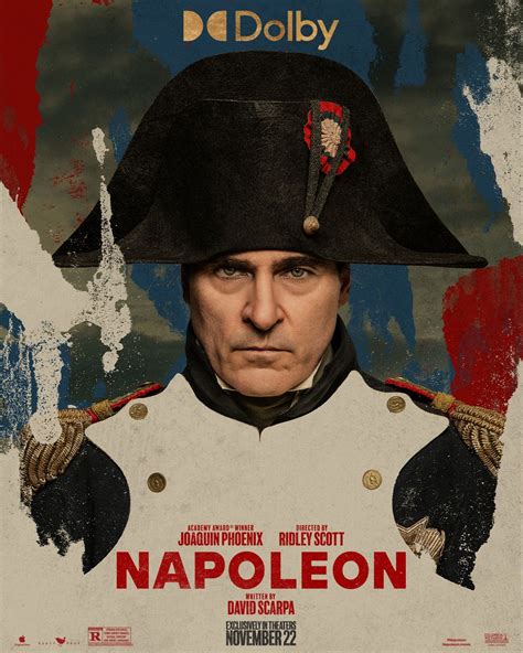 'Napoleon' Dolby Poster — Joaquin Phoenix Is a Ruthless Warrior