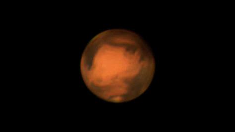 Mars through 10" telescope, with Skyris 618C Camera - YouTube