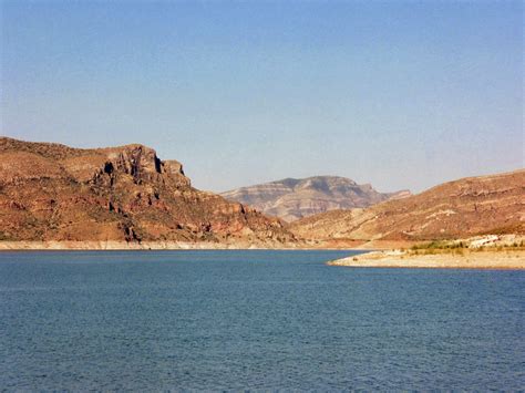 Hills near Coolidge Dam: San Carlos Lake, Arizona