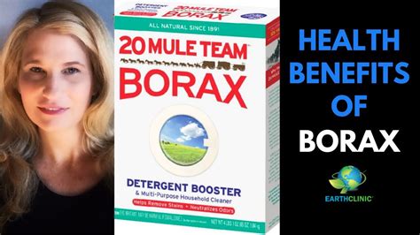 The Surprising Health Benefits and Uses of Borax - Earth Clinic - YouTube