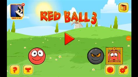 Red ball 3 con graficos de red ball 4 - YouTube