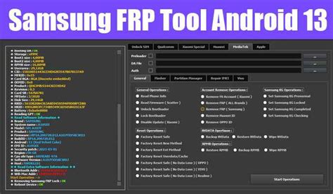 Samsung FRP Tool Android 13 | Unlock Tool 2023 » EASY FLASHING