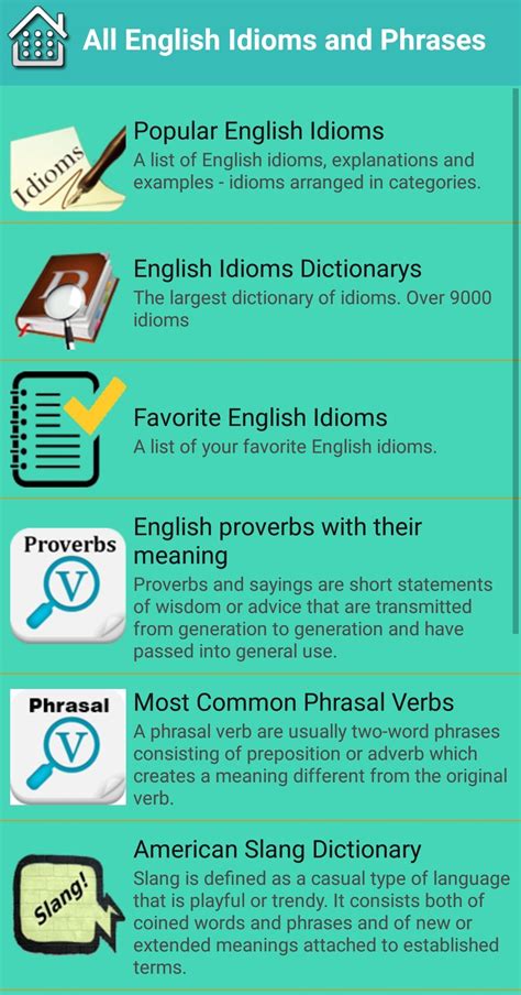 English Idioms & Phrases With Meaning APK voor Android Download