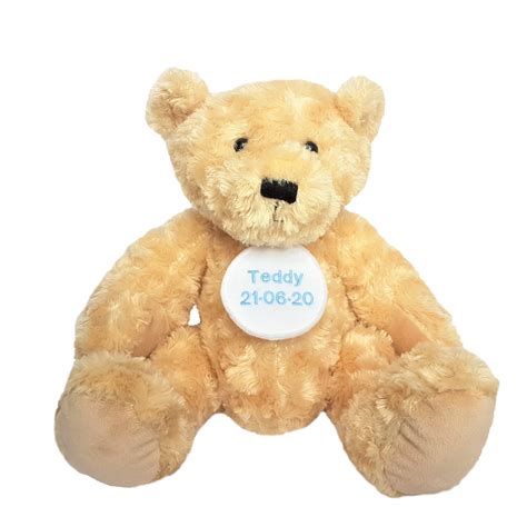 Round Tag Personalised Teddy Bear | Teddy | Infinity Keepsakes