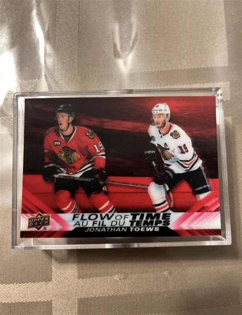 Flow Of Time Jonathan Toews Tim hortons Hockey Card 2022-2023 | Arts ...