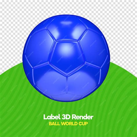 Premium PSD | Soccer ball world cup for composition