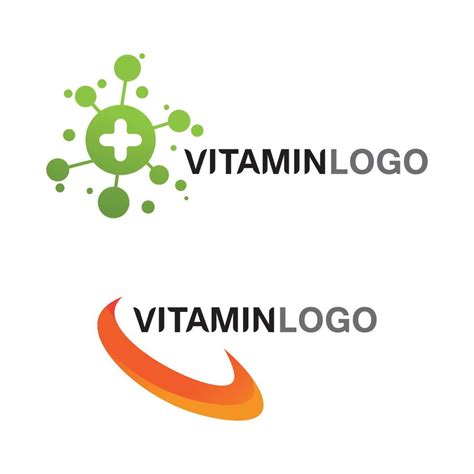 vitamin c logo vector design vector icon health nutrition 17004818 ...