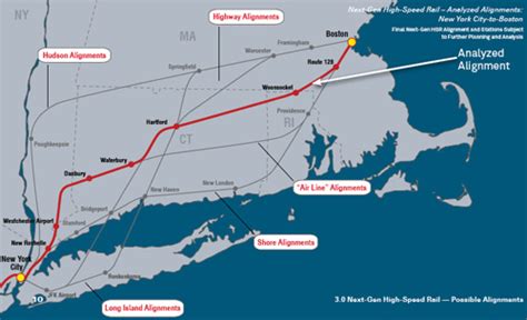 Amtrak’s Next-Gen High Speed Rail vision by-passes Providence – Greater ...