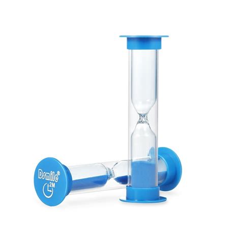 Timers Dsmile 2 Minute Sand Timer Plastic Hourglass for Games Classroom Home Office Kitchen ...