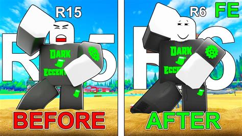 Roblox Fe Script Showcase: R15 To R6 Animations - YouTube