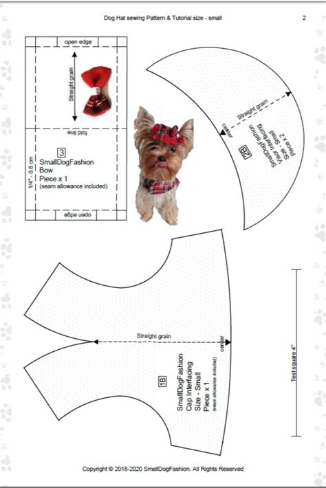 Dog Clothes Patterns Free Printable