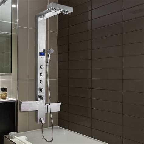 AKDY Rainfall and Waterfall Shower Panel & Reviews | Wayfair