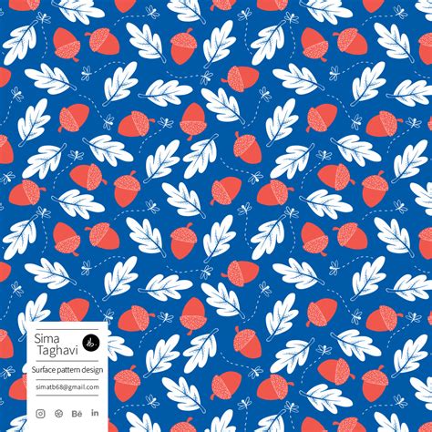 Red Oak Pattern on Behance