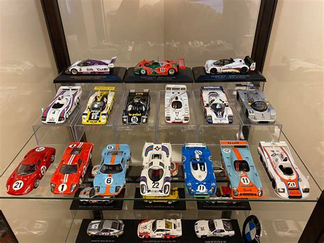 16 of the 30 24 Hours of Le Mans winning cars in my collection. All 1: ...