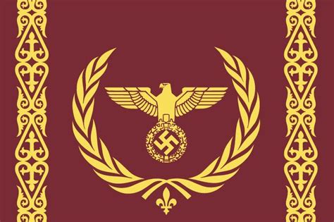 New Roman Empire, led by Benito Mussolini (1937) : r/vexillology