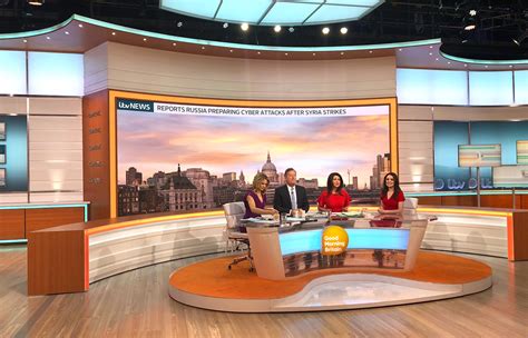 'GMB' moves to Television Centre with a familiar, refined look ...